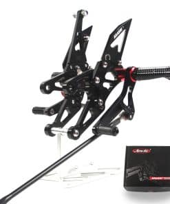 Arashi(Version 2.0) Rearsets Ajustables para -Negro