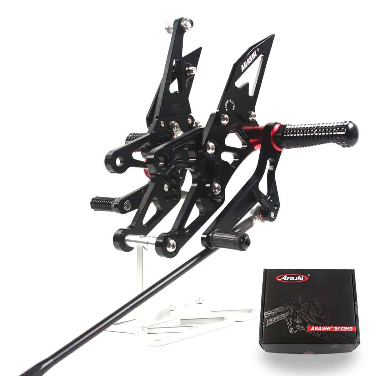 Arashi(Version 2.0) Rearsets Ajustables para -Negro