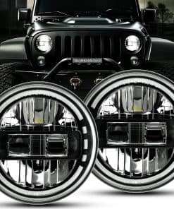 Faros Delanteros LED AUDEXEN 7 Pulgadas Más Brillantes