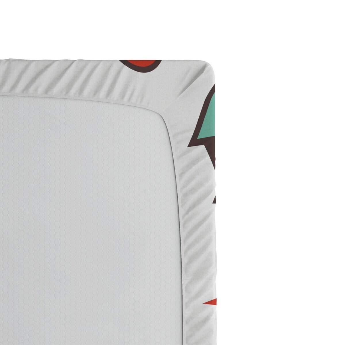 Sábana Ajustable Lunarable Space, Cohete Exterior Nave UFO - Imagen 6