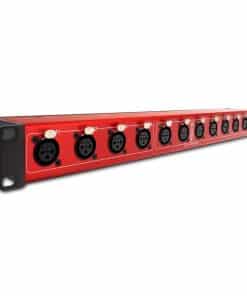 Caja de Escenario CAT Rack Hembra - Hembra XLR con Audio a