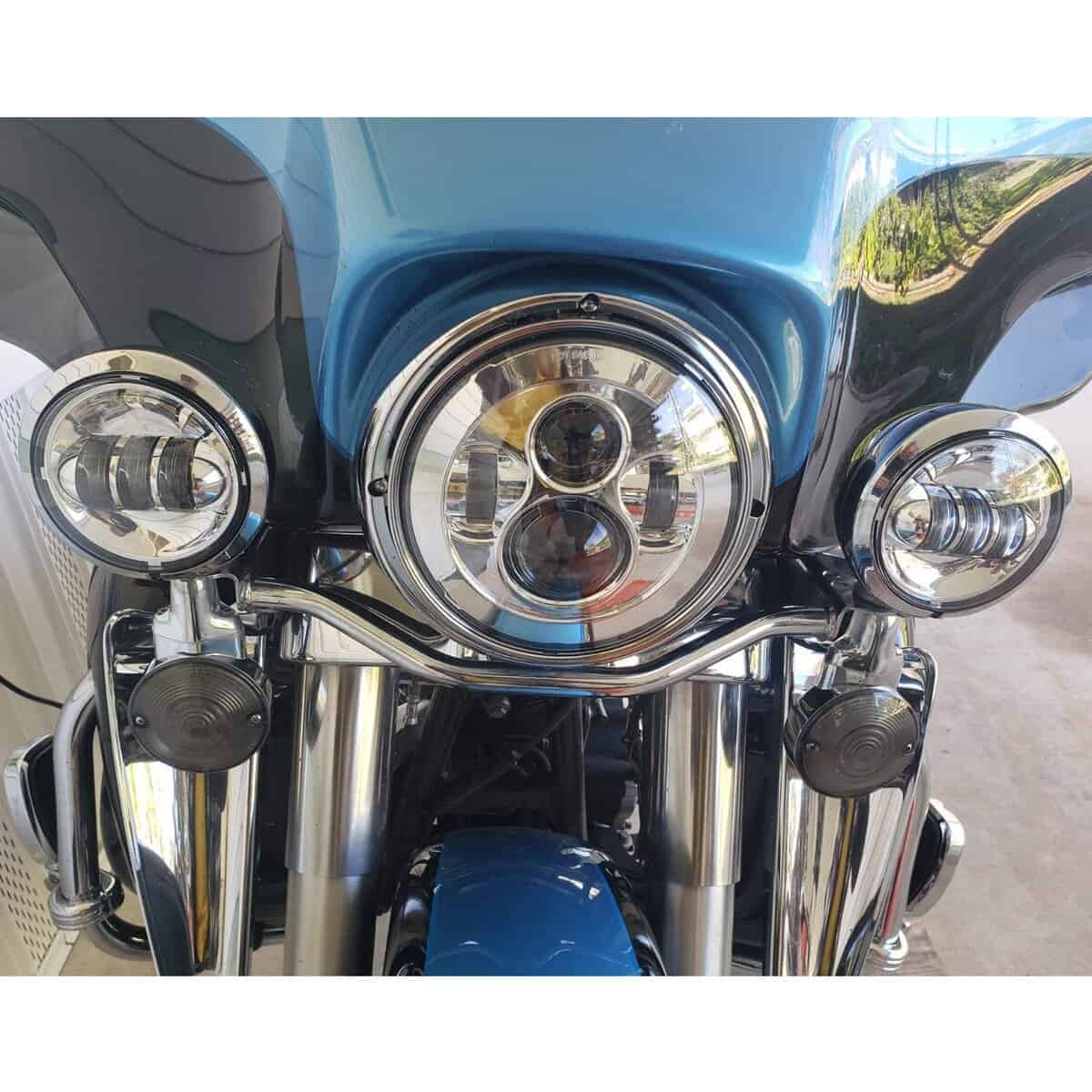 YEEGO DIRECT Foco LED para Motocicleta de 7 pulgadas con - Imagen 8