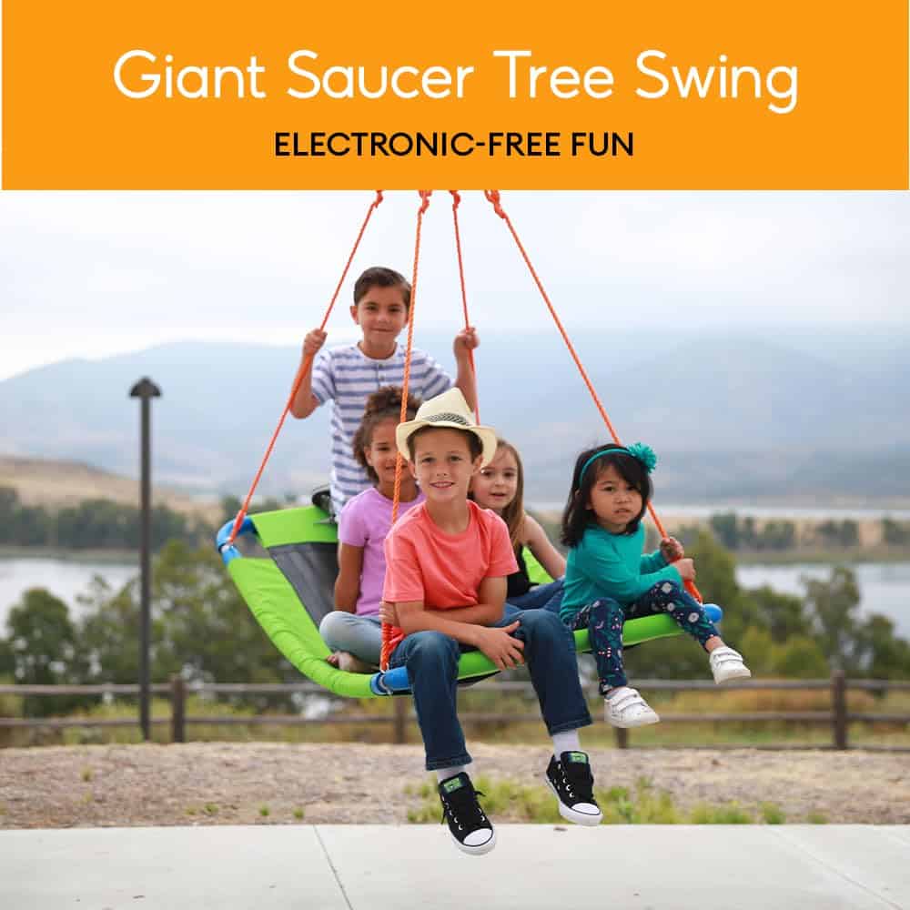 Columpio de plataforma gigante de 60 pulgadas con capacidad - Imagen 7