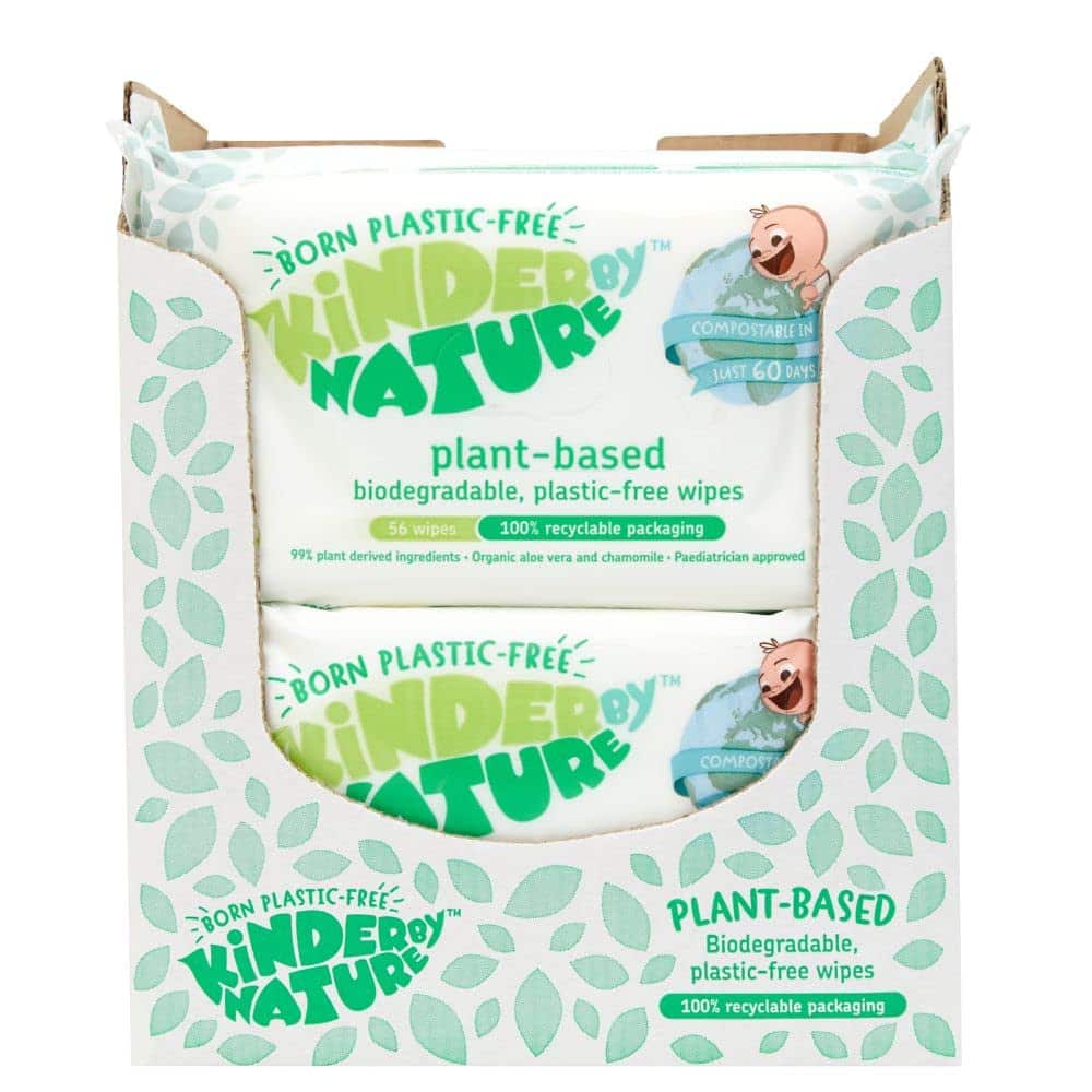Pañitos Húmedos para Bebés Kinder by Nature - 100%