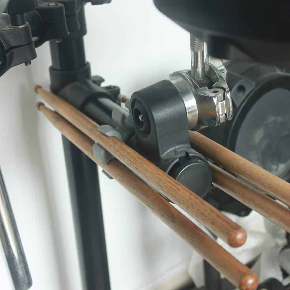 Soporte de 4 pares de baquetas de batería de silicona - Imagen 6