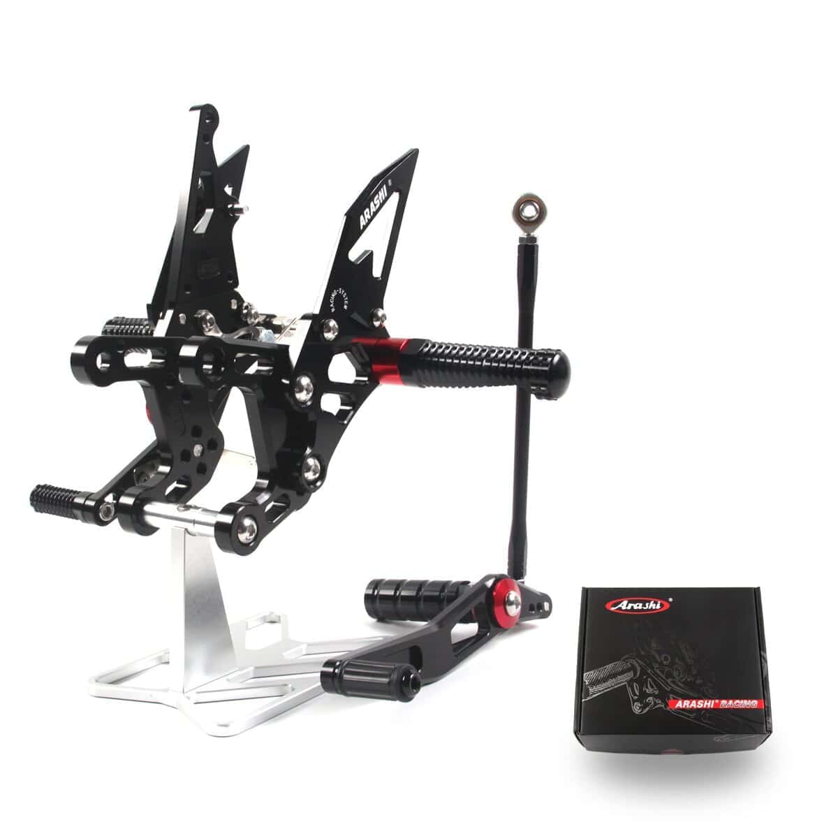 Arashi(Version 2.0) Rearsets Ajustables para -Negro