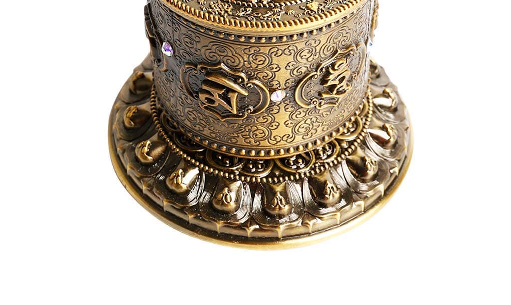 Rueda de Oración Tibetana, Rueda de Oración Budista, Rueda - Imagen 6