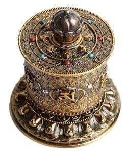 Rueda de Oración Tibetana, Rueda de Oración Budista, Rueda