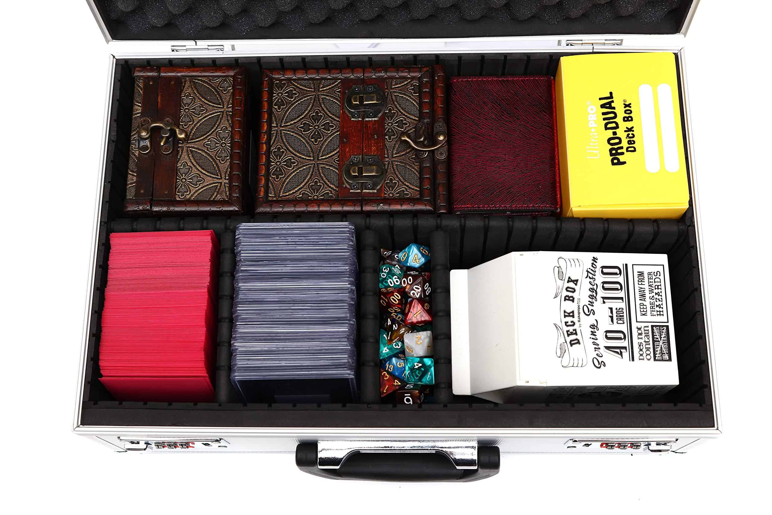 Estuche de almacenamiento con cerradura negra KakapopoTCG - Imagen 9