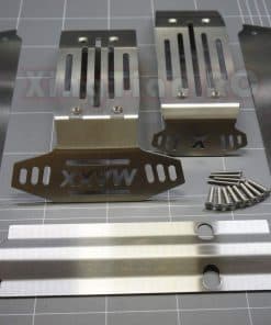 Protector de chasis de acero inoxidable para batería de