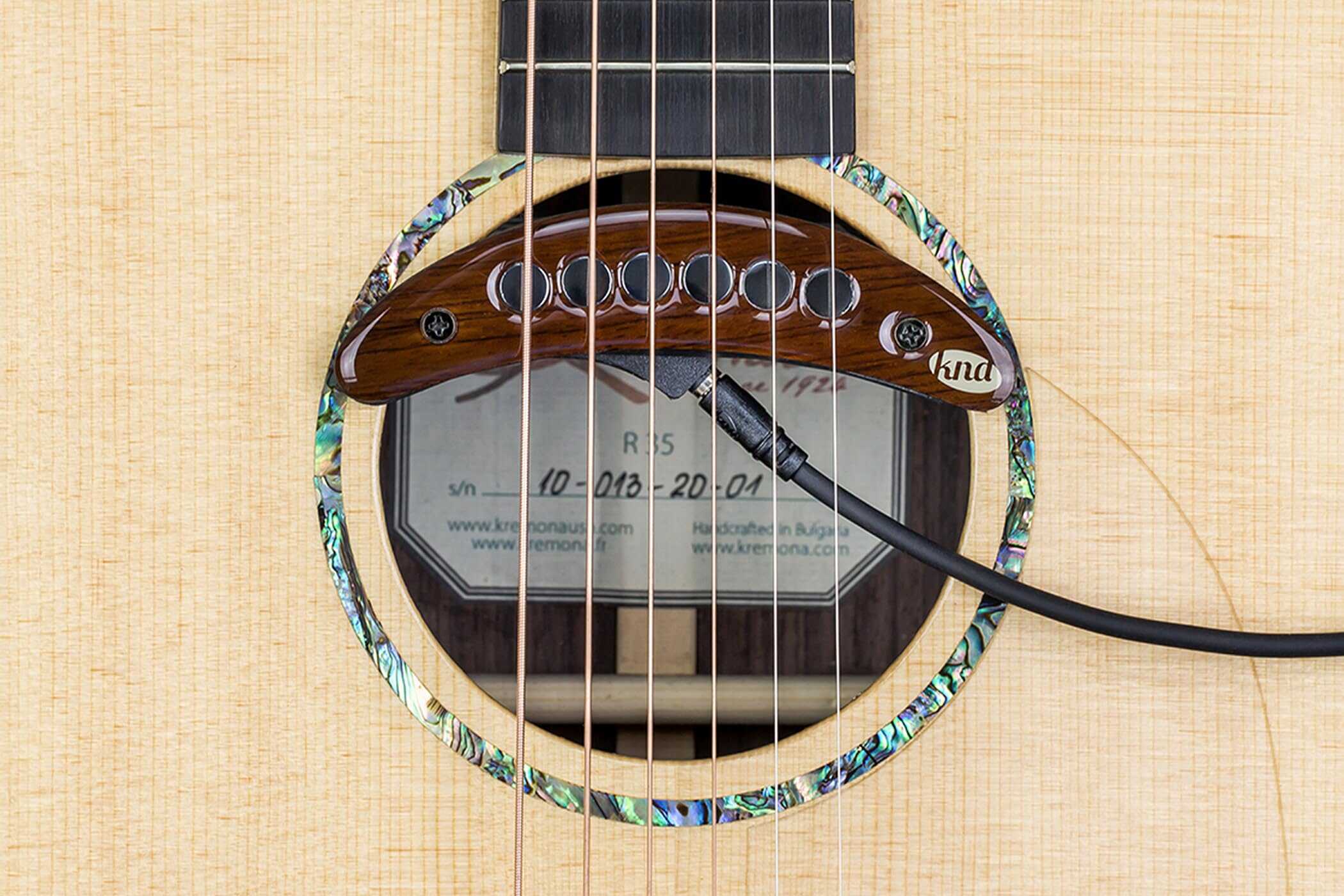 Pastilla de Guitarra Acústica KNA para Sonido en la Boca - Imagen 4