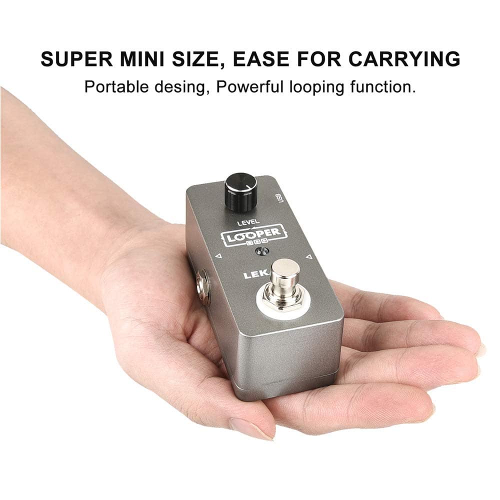 Pedal de Efectos de Guitarra Looper LEKATO Pedal de Looper - Imagen 3