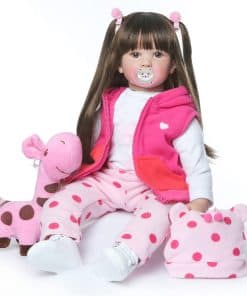 Muñeca Realista de Bebé Recién Nacido de Silicona Suave de