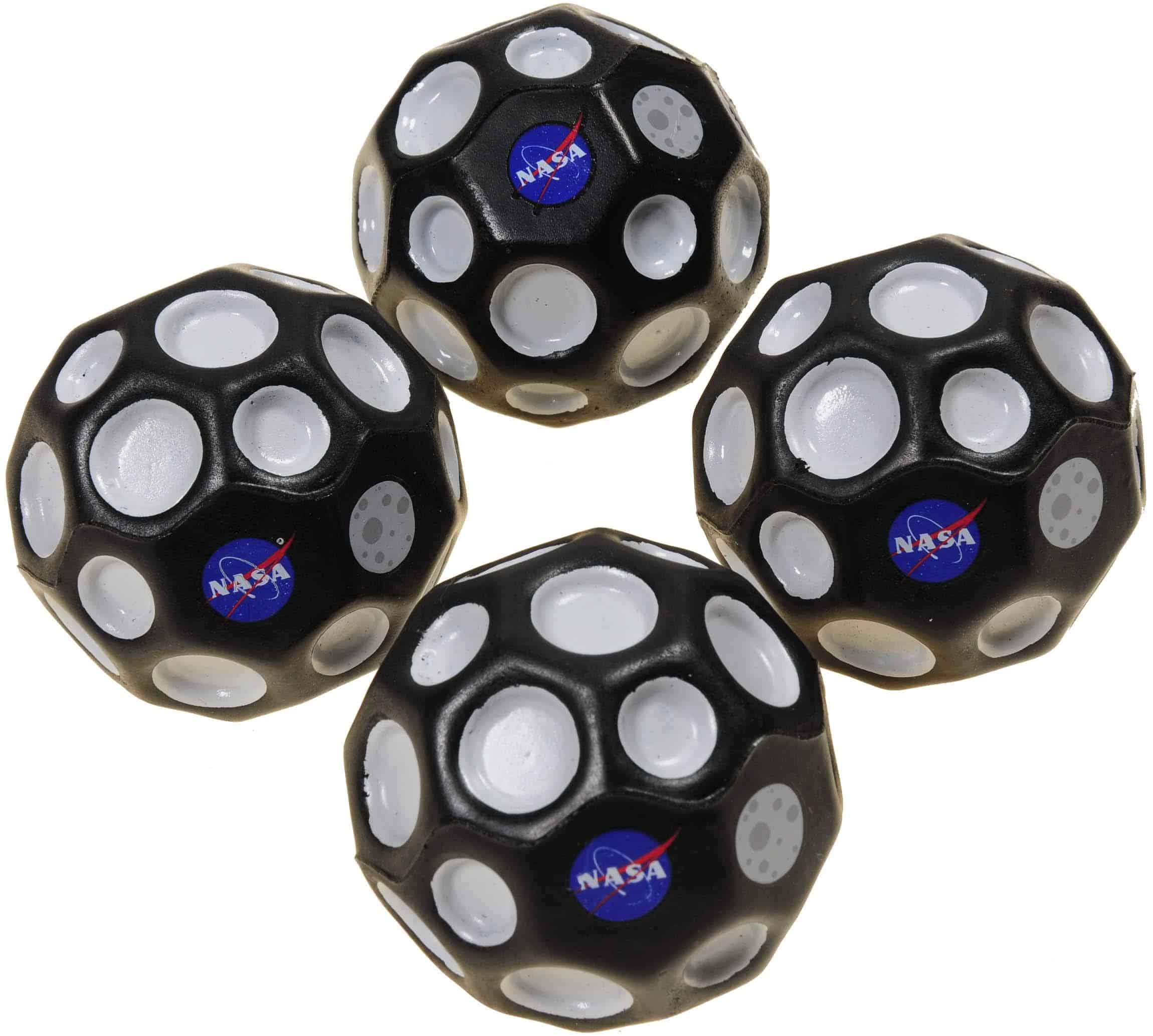 Pelota NASA Moon, Paquete de 4, con Bolsa de Malla Azul - Imagen 7