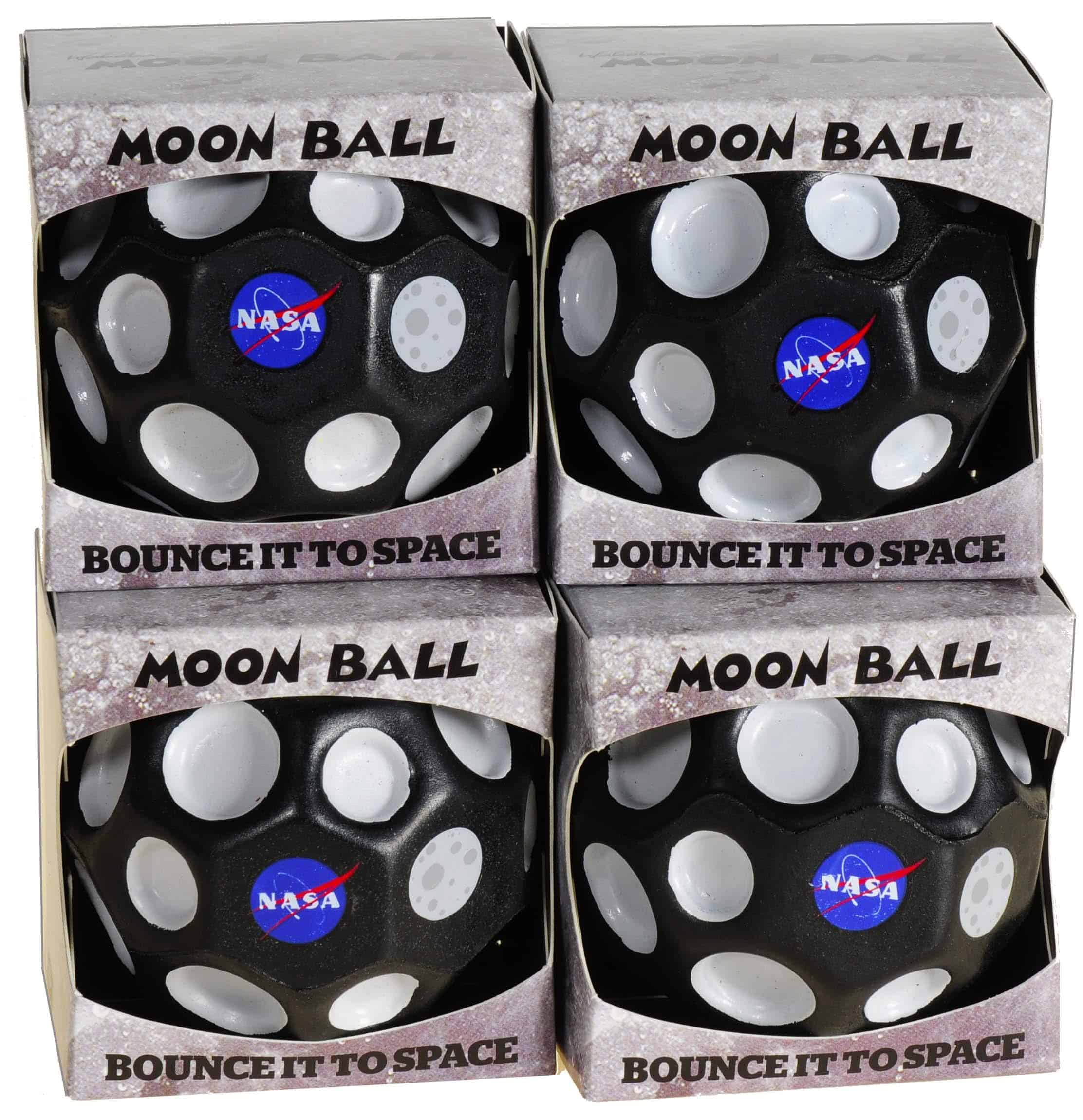 Pelota NASA Moon, Paquete de 4, con Bolsa de Malla Azul - Imagen 4