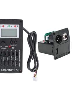 Ecualizador Sintonizador de Guitarra de 5 Bandas, Pastilla