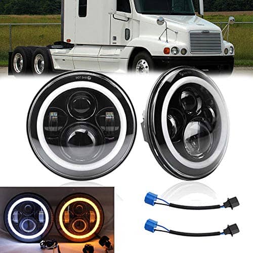 Par de Faros LED de 7 pulgadas Compatible con Jeep Wrangler