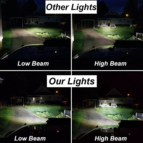 AMUNIESUN Compatible Con Hummer H1 H2 AM GENERAL Par Faro 7 - Imagen 9