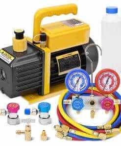 FavorCOOL 3.6 CFM 110V 1/4HP Bomba de Vacío de Paletas