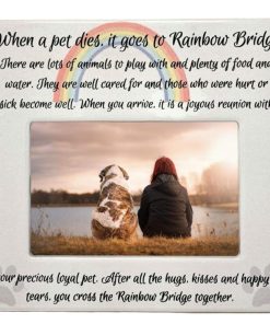 Marco de Fotos de Mascota Pet Memorial - Puente del