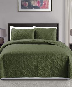 Juego de colcha de cama con diseño de Diamantes en Tamaño