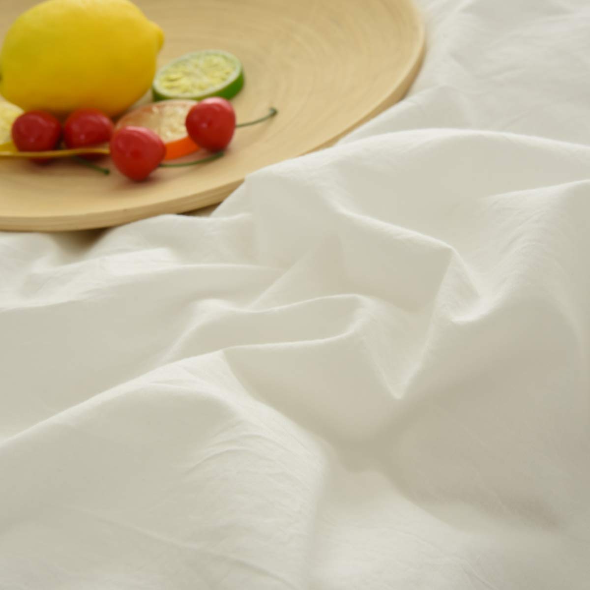 Juego de Cama Pom Pom Vintage Suave Tamaño California King - Imagen 8