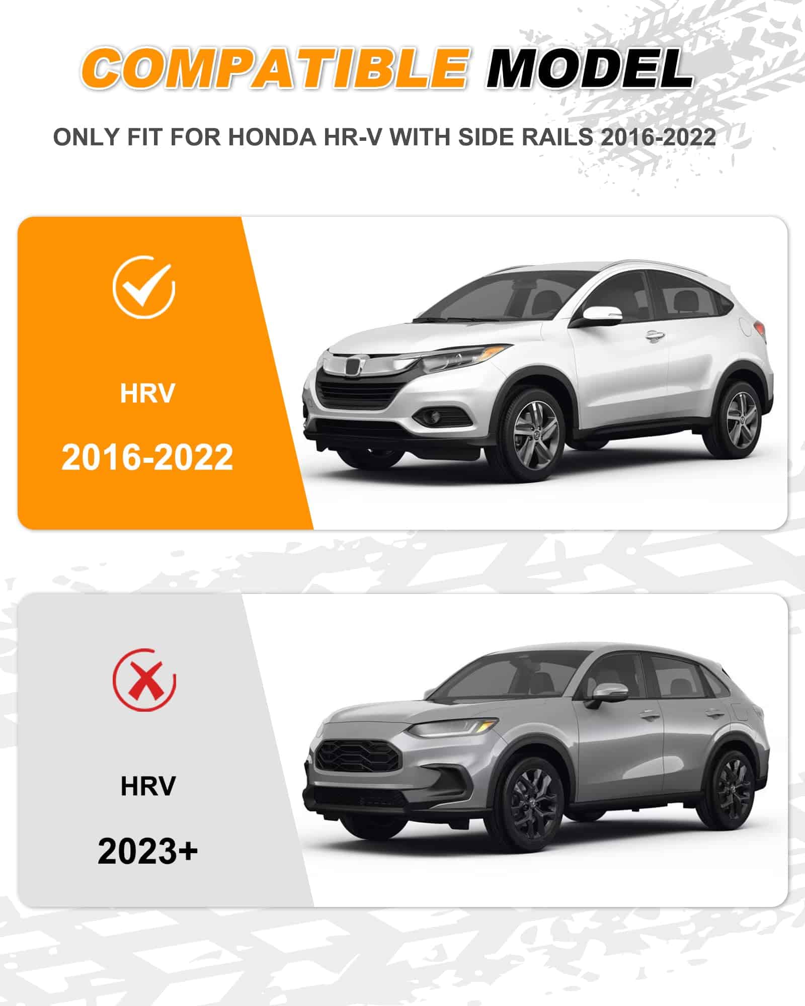 Barras transversales de techo Snailfly para Honda Vezel HRV - Imagen 3