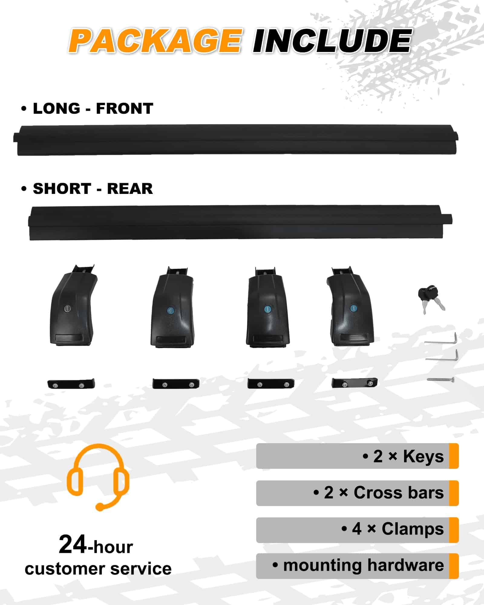 Barras transversales de techo Snailfly para Honda Vezel HRV - Imagen 10