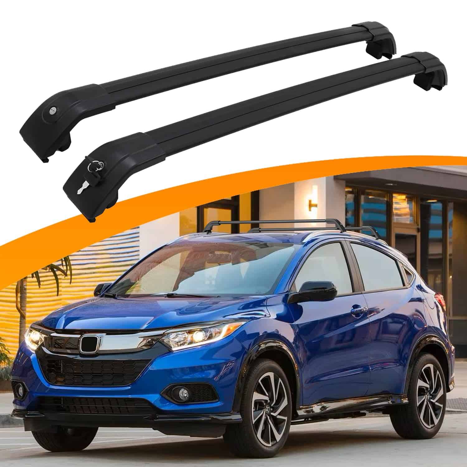 Barras transversales de techo Snailfly para Honda Vezel HRV