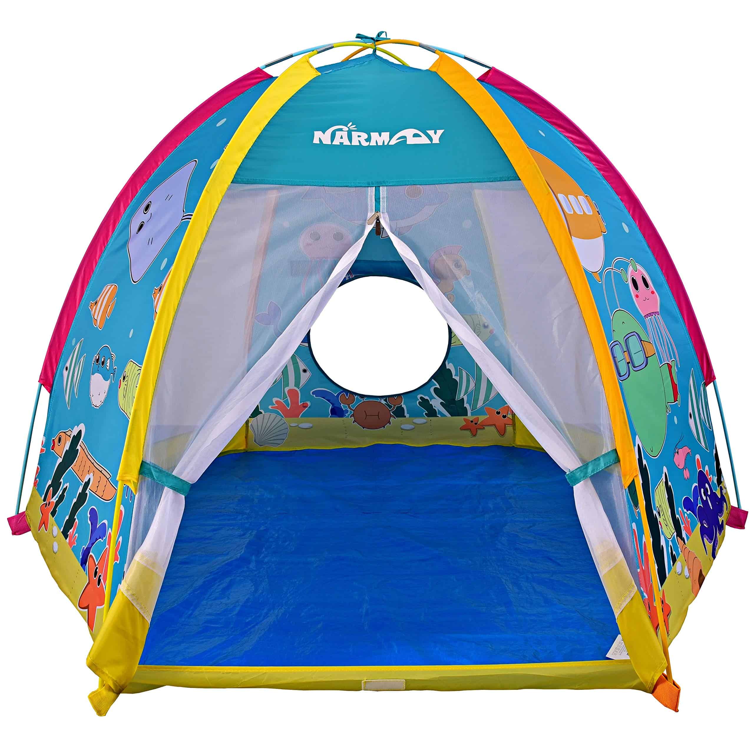 NARMAY® Tienda de campaña Mundo Oceánico para Niños Domo