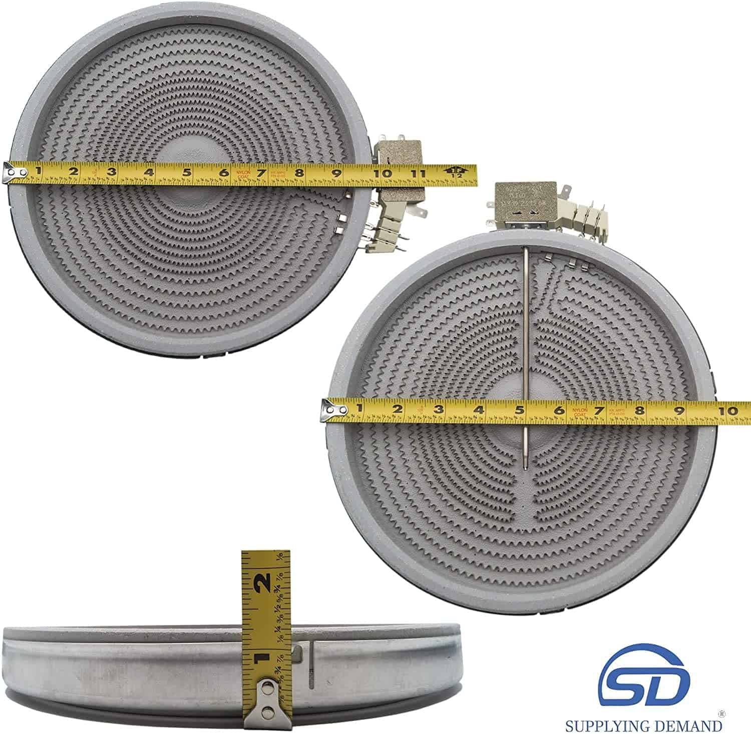 Elemento de superficie de rango eléctrico de doble radiante - Imagen 5