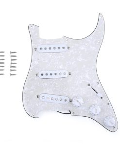 Pickguard precableado de 11 agujeros SSS con set de