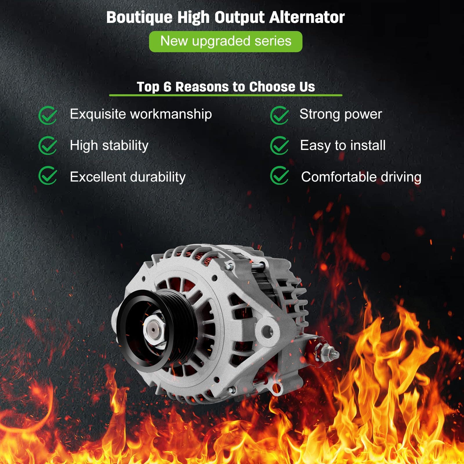 Alternadores SCITOO 13937 para Nissan Sentra 2002 2003 2004 - Imagen 3