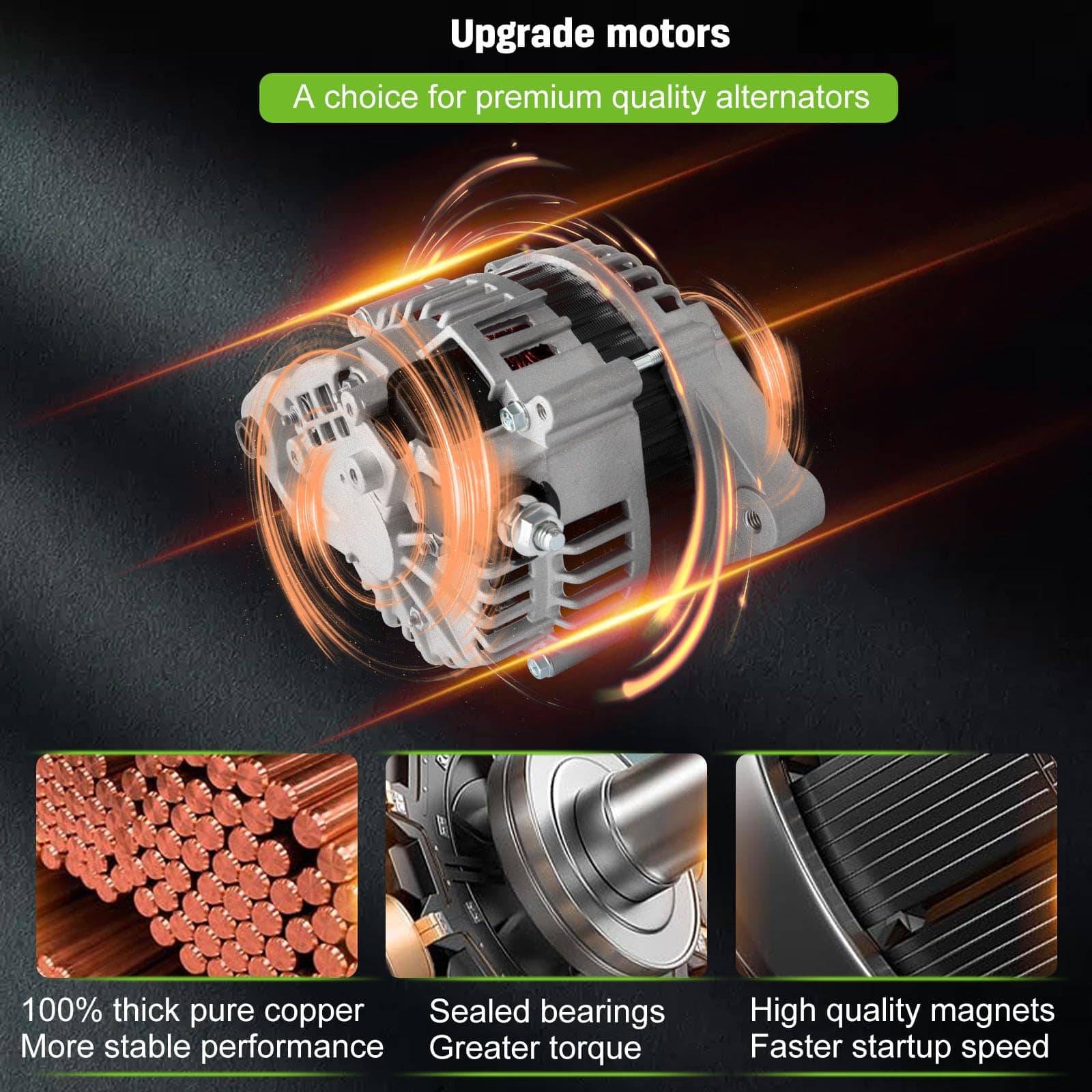 Alternadores SCITOO 13937 para Nissan Sentra 2002 2003 2004 - Imagen 4