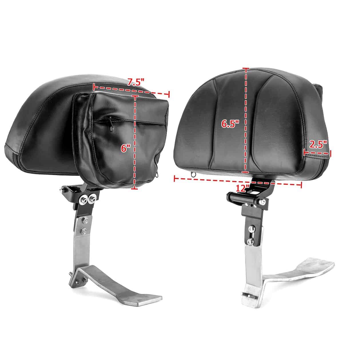 Wsays Kit de respaldo ajustable para conductor con bolsa de - Imagen 3