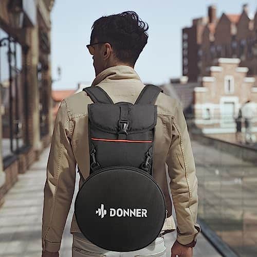 Set de Soporte de Tambor de Tarola Donner con Pad de - Imagen 10