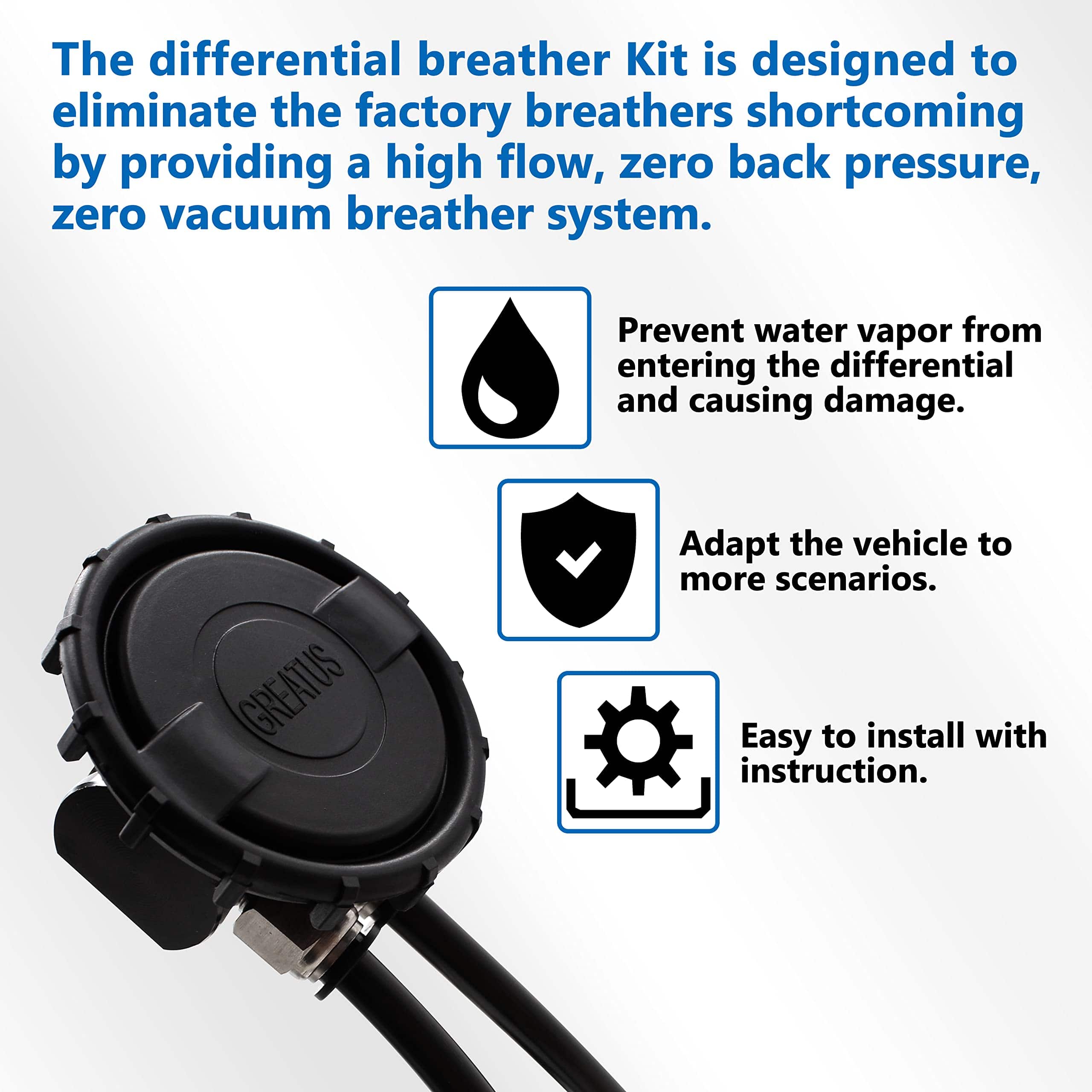 Sustitución del respiradero del eje diferencial para kit - Imagen 7