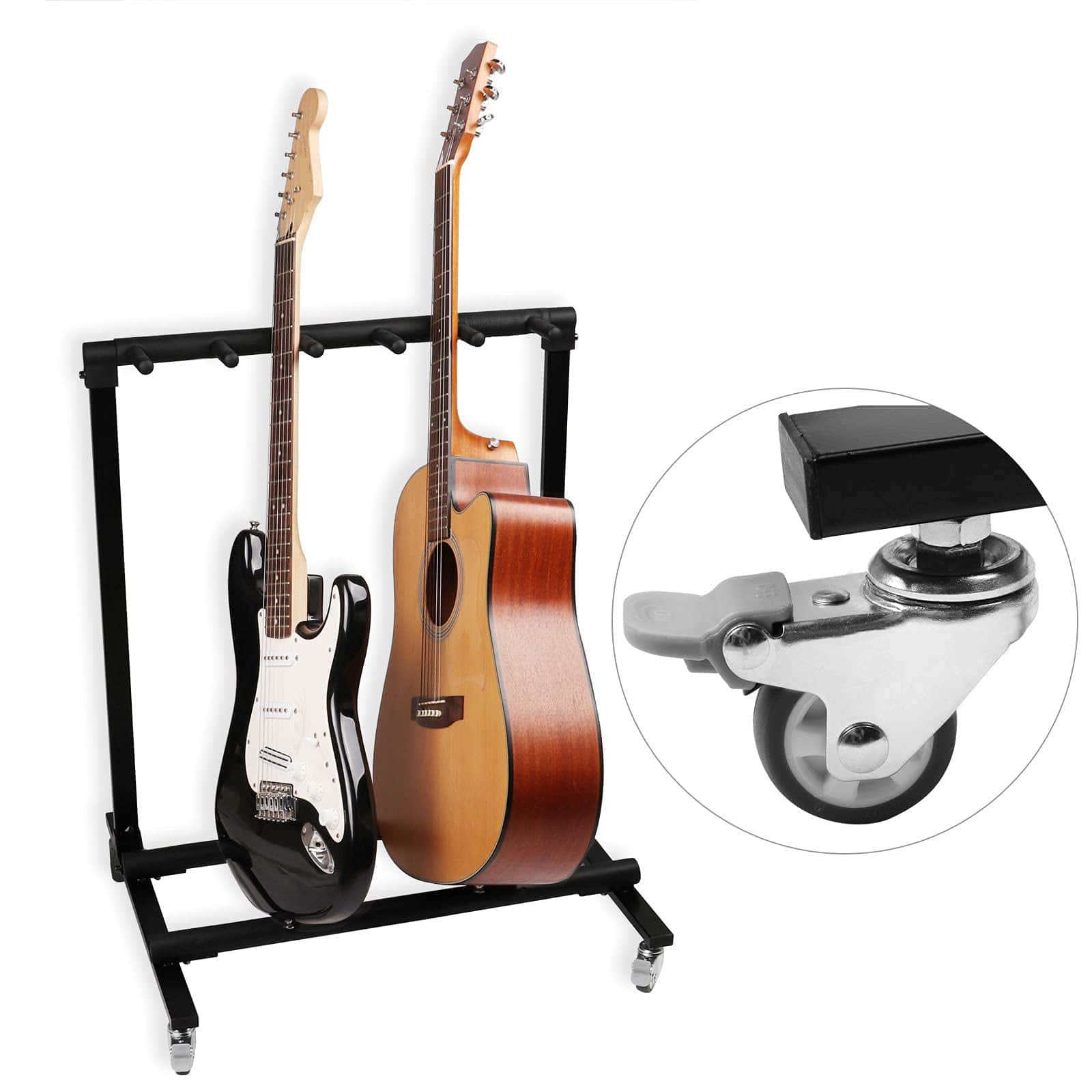 Soporte para Guitarra con Ruedas Mr.Power para Múltiples