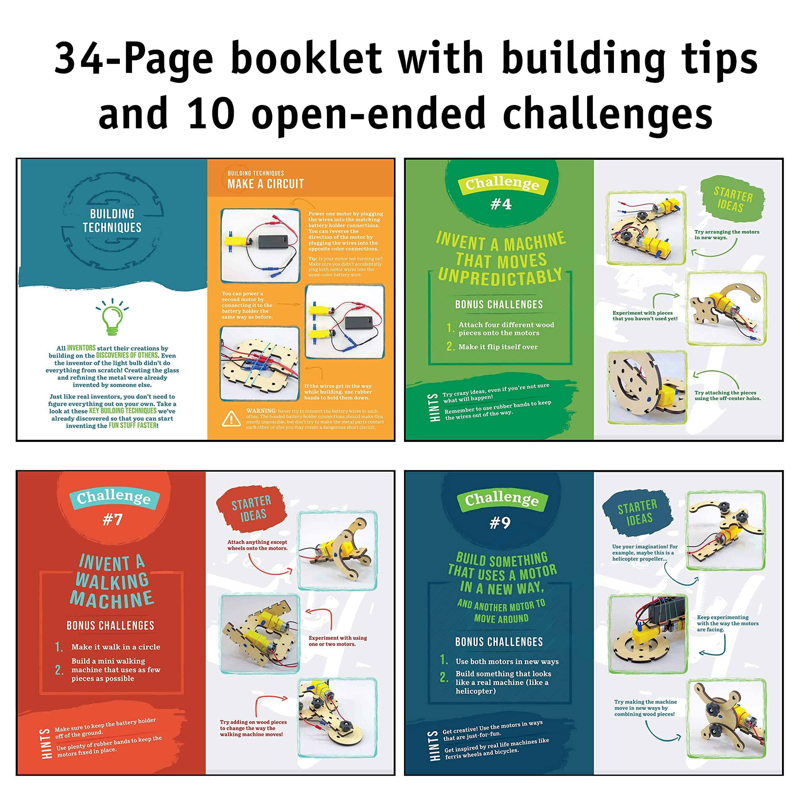 Kit de Creación de Máquinas - Desafíos de Construcción - Imagen 7