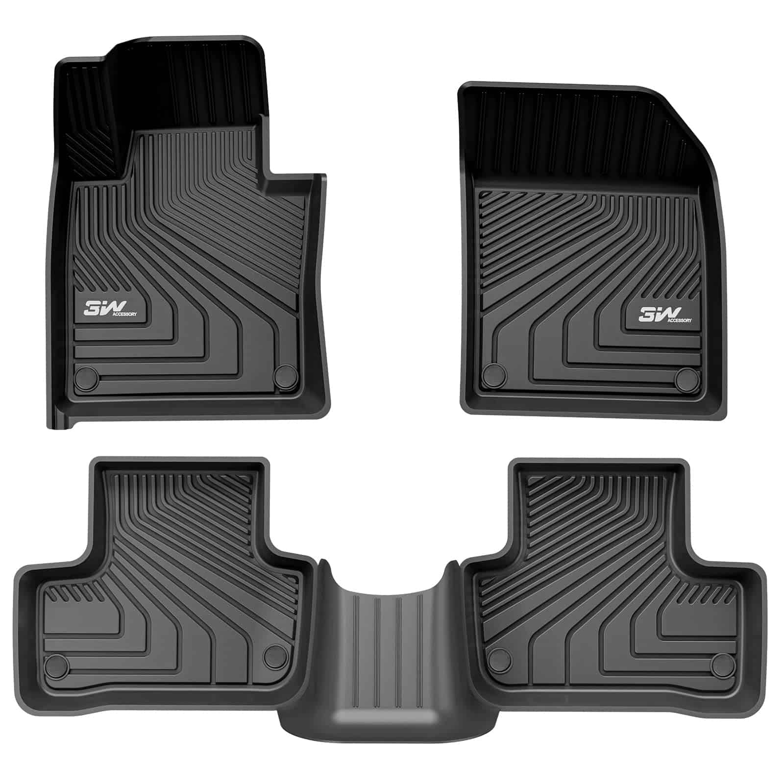 Tapetes de Piso 3W Fit Volvo XC60 2018-2024 (No para