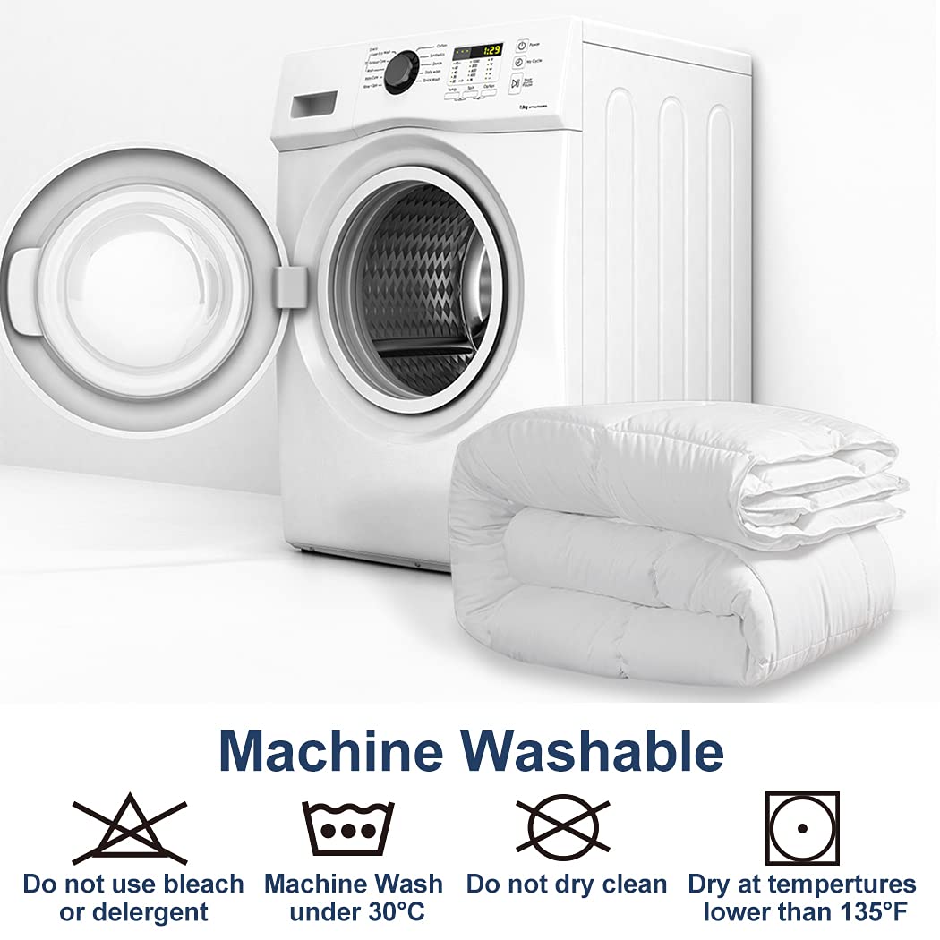 Comforter de Cama King ACCURATEX - Relleno Alternativo de - Imagen 8