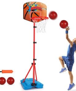 Soporte de Canasta de Baloncesto Ajustable para Niños de