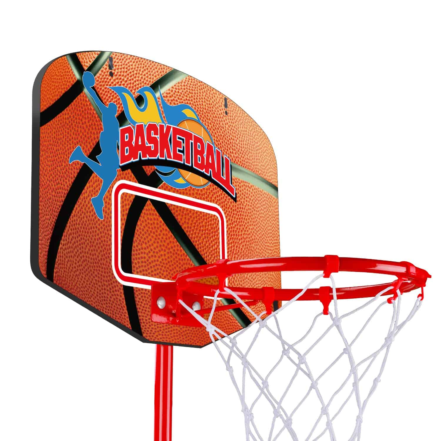 Soporte de Canasta de Baloncesto Ajustable para Niños de - Imagen 4