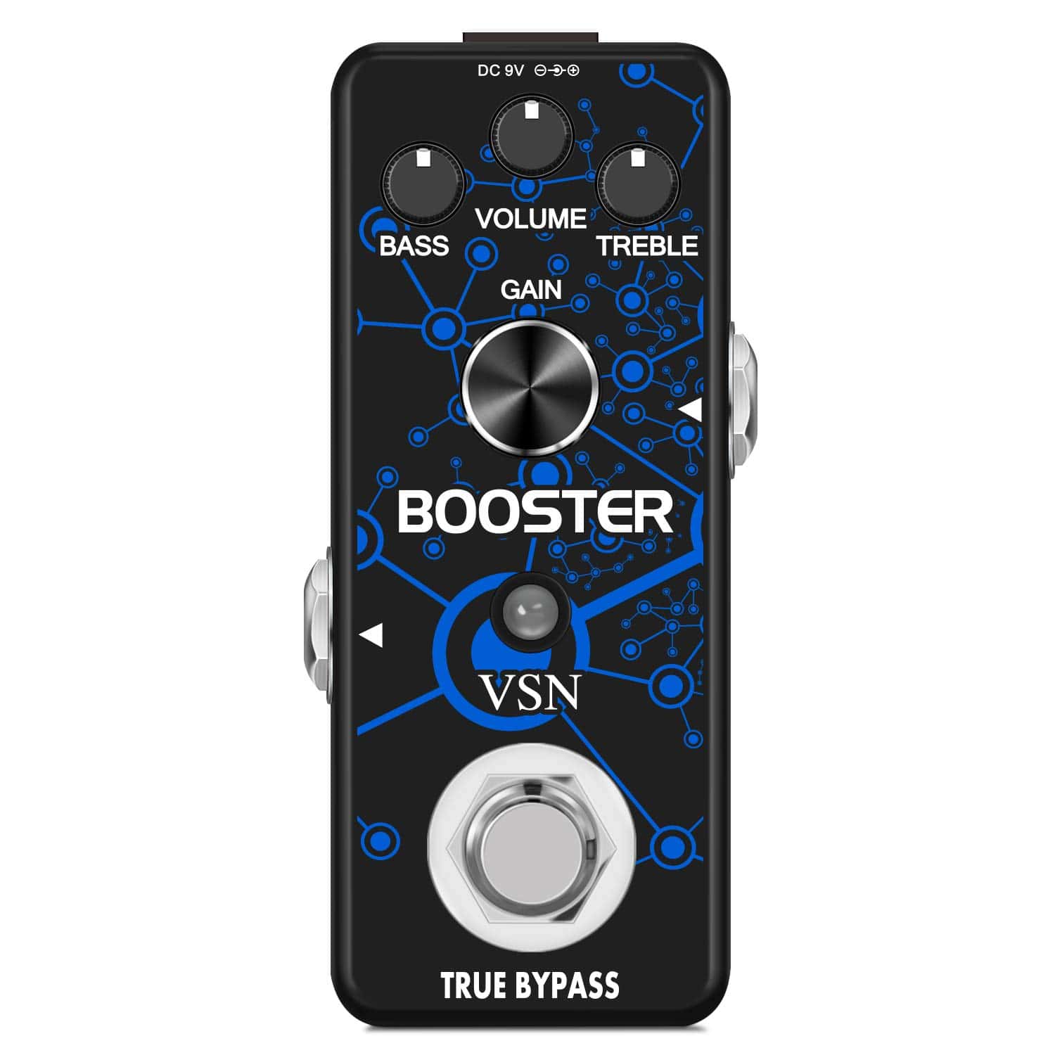 Pedal de Efecto de Guitarra VSN Boost Micro Clean Boost