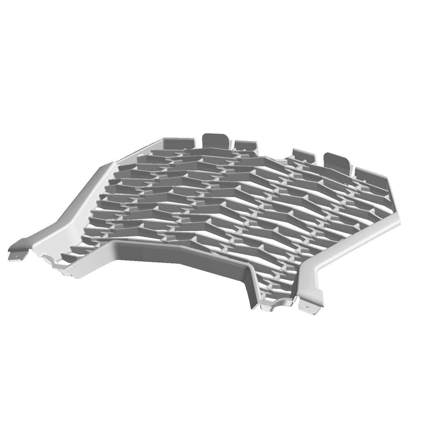 Parrilla delantera de Polaris RZR, Negro Brillante, Pieza