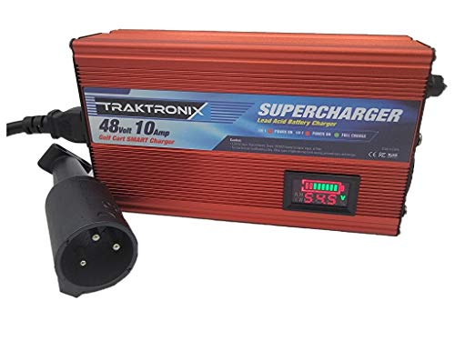 Cargador de Batería TRAKTRONIX para Carros de Golf Club CAR