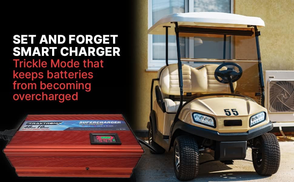 Cargador de Batería TRAKTRONIX para Carros de Golf Club CAR - Imagen 5