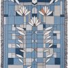 UNI-ART Cobija de Tiro Waterlilies de Frank Lloyd Wright(R)