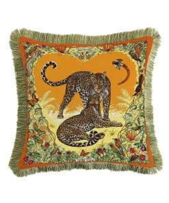 Funda de Almohada de Terciopelo de Doble Cara con Borlas