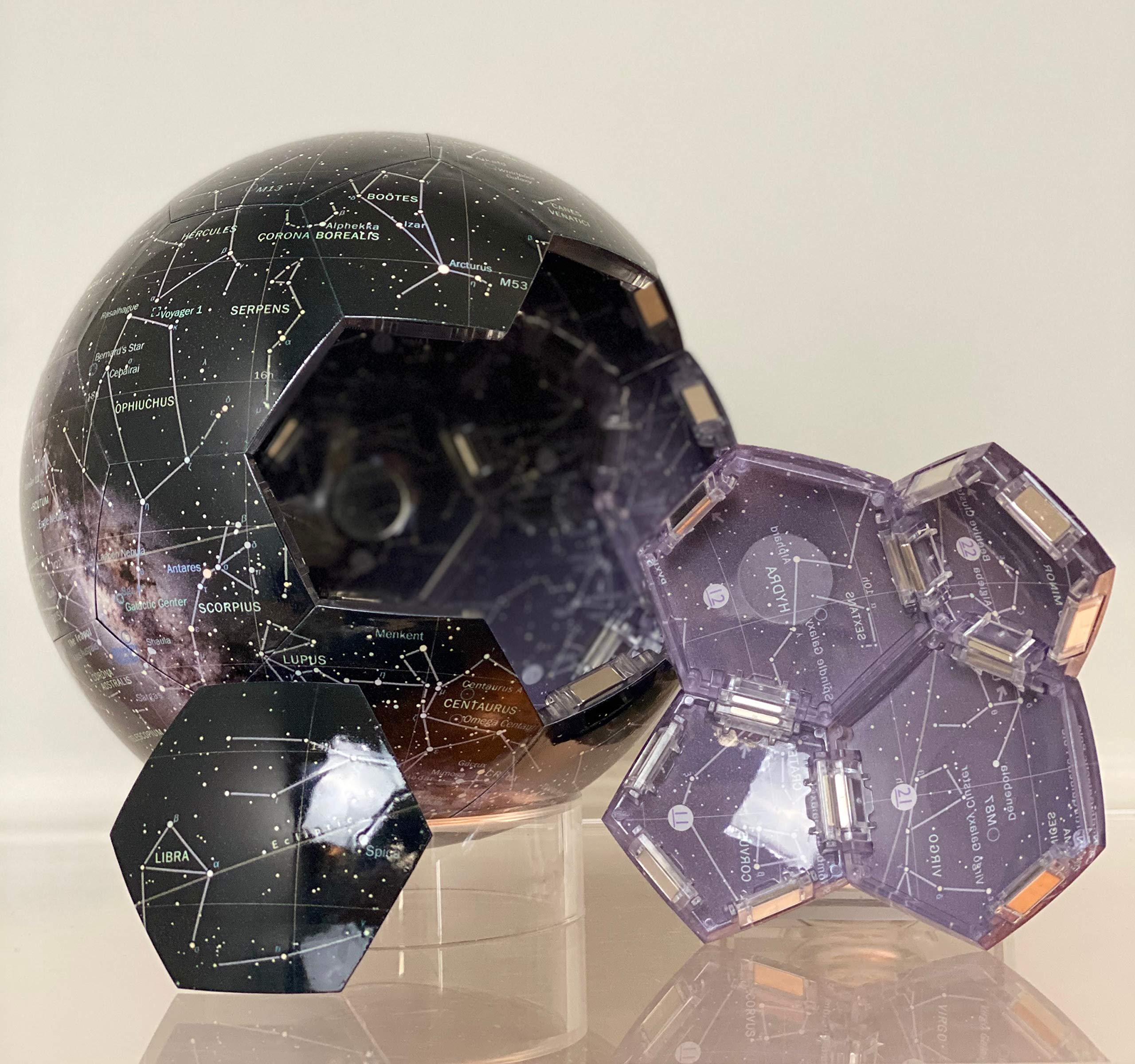 Globo Celestial Estrella - 7" Magnético con Soporte - Imagen 7